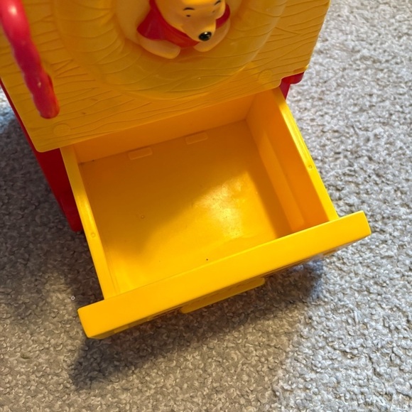 Disney Tomy Winnie the Pooh Refrigerator Toy Miniature Cooler Ice Box Takaratomy - Picture 3 of 6